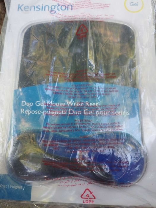 Подложка за мишка Kensington Duo с гел с опора за китката