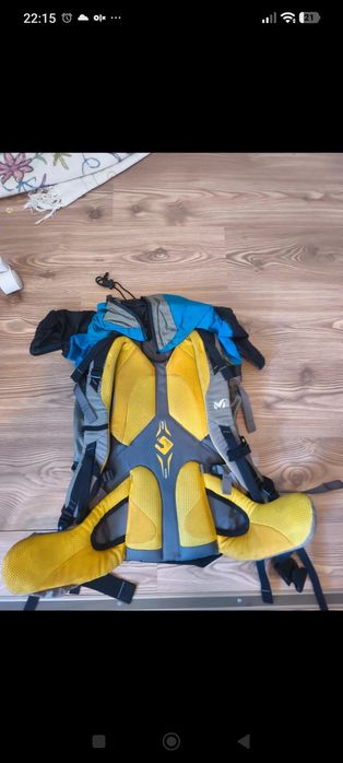 Rucsac Millet albastru 35 litri drumeție munte escaladă