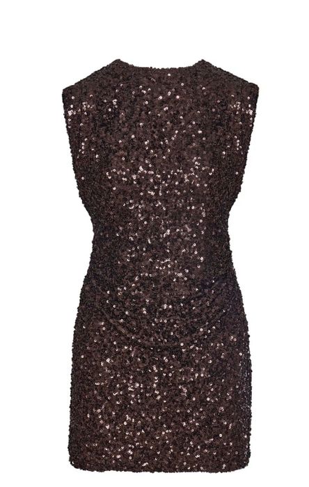 Къса рокля с пайети BSB