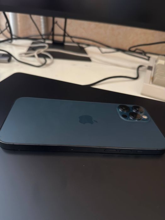 iphone 12 pro max, 256 gb, синий