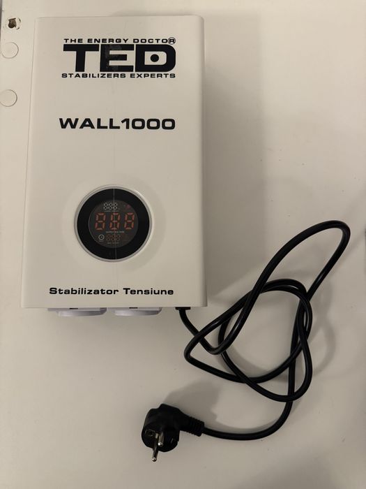 Stabilizator tensiune TED Wall1000 – nou