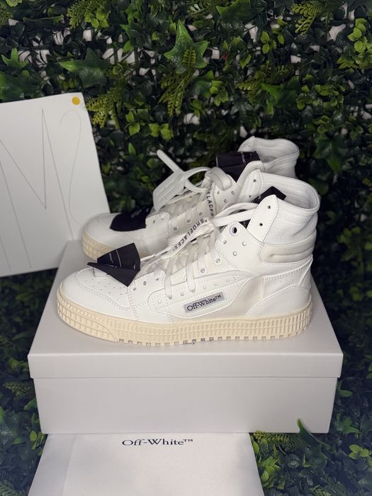 Adidasi/Sneakers off white black and white off court 3.0