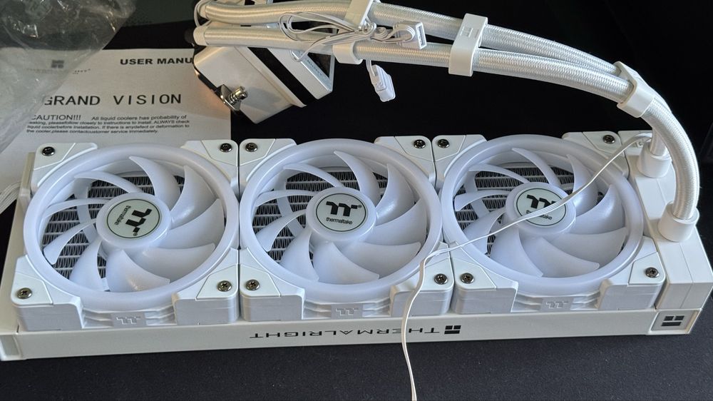 Cooler Procesor/CPU Thermalright Grand Vision 360 ARGB - white/alb - display