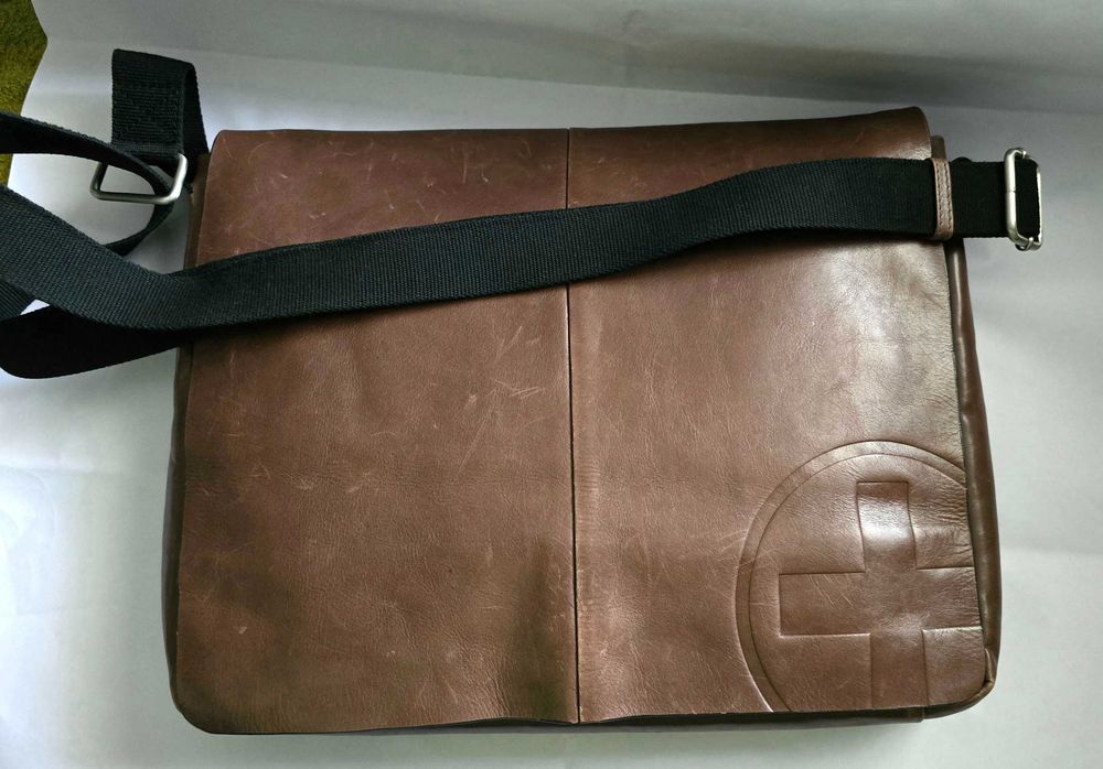 Geanta umar din piele/Strellson/vintage