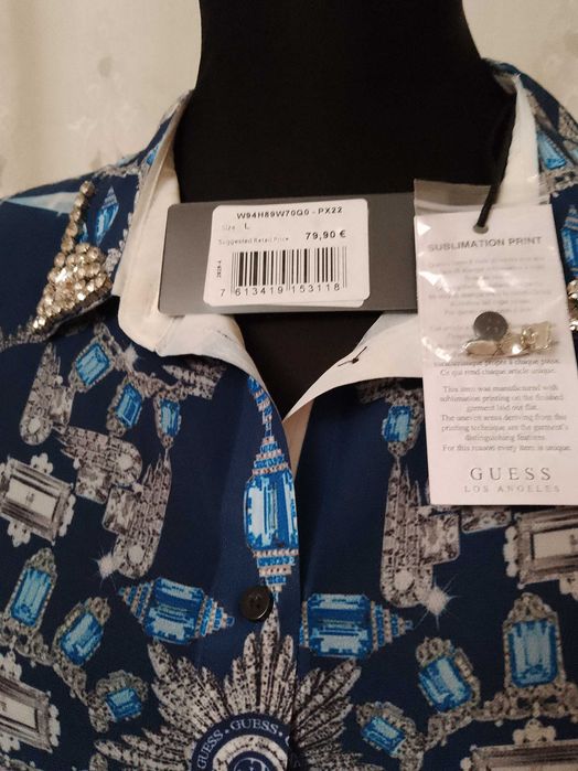 Guess маркова риза с камъни