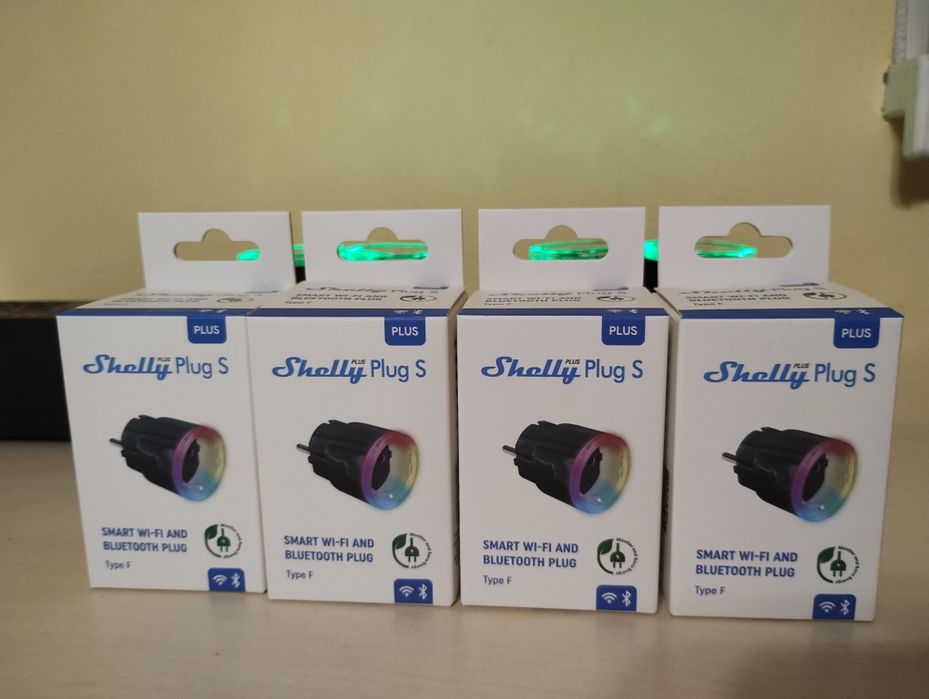 Продавам  4бр. Shelly Plus Smart Plug S