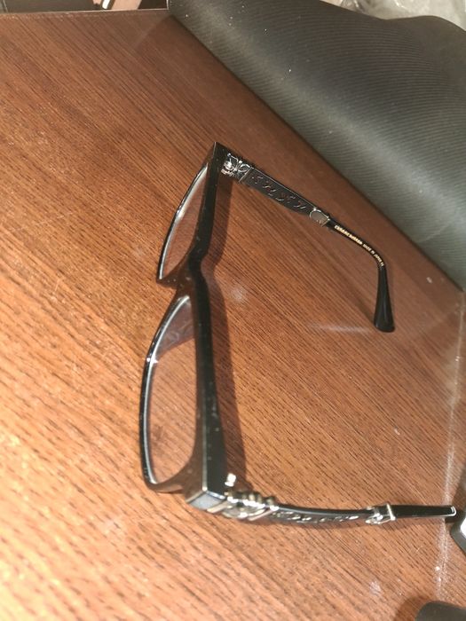 Ochelari Chrome Hearts negri ORIGINALI