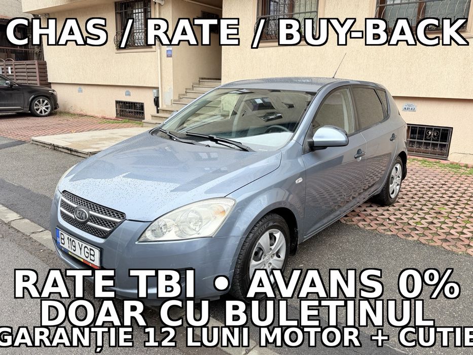 Kia Ceed 1.4 Benzină 109 CP | 2008 | GARANȚIE 12 luni