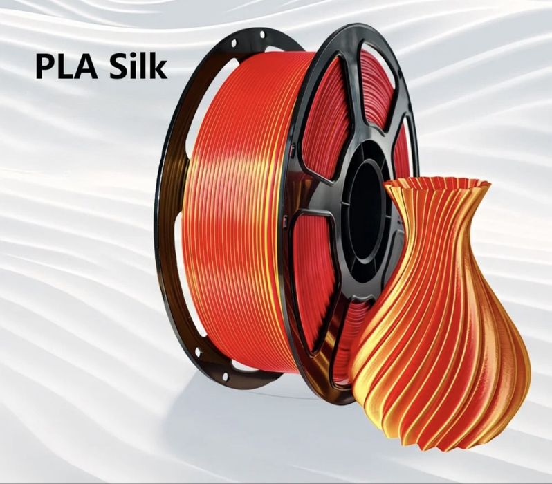 PLA SILK филамент пластик для 3д принтера