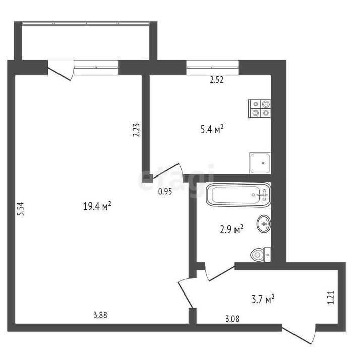 Продам 1-комн квартиру