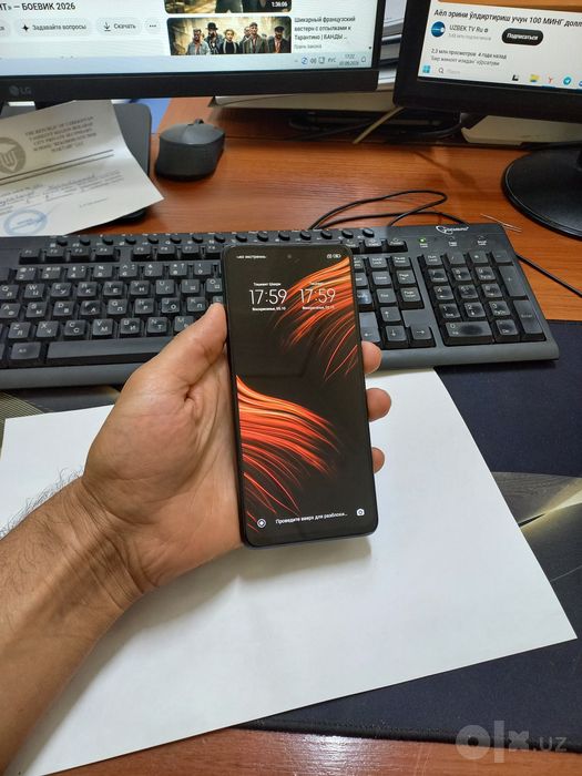 Poco X3nfc 8/128gb ideal iwlawi zur aybi yuq tozza telefon