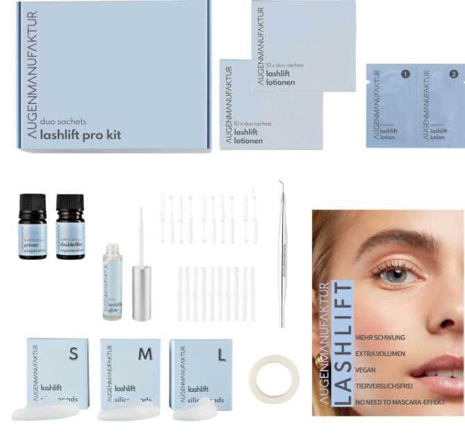 Стартов комплект за повдигане на мигли Augenmanufaktur