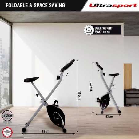 Велоергометър Ultrasport F-Bike 100 кг