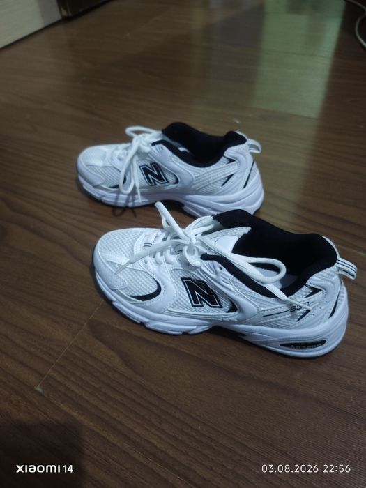Кроссовки белыe New Balance новые