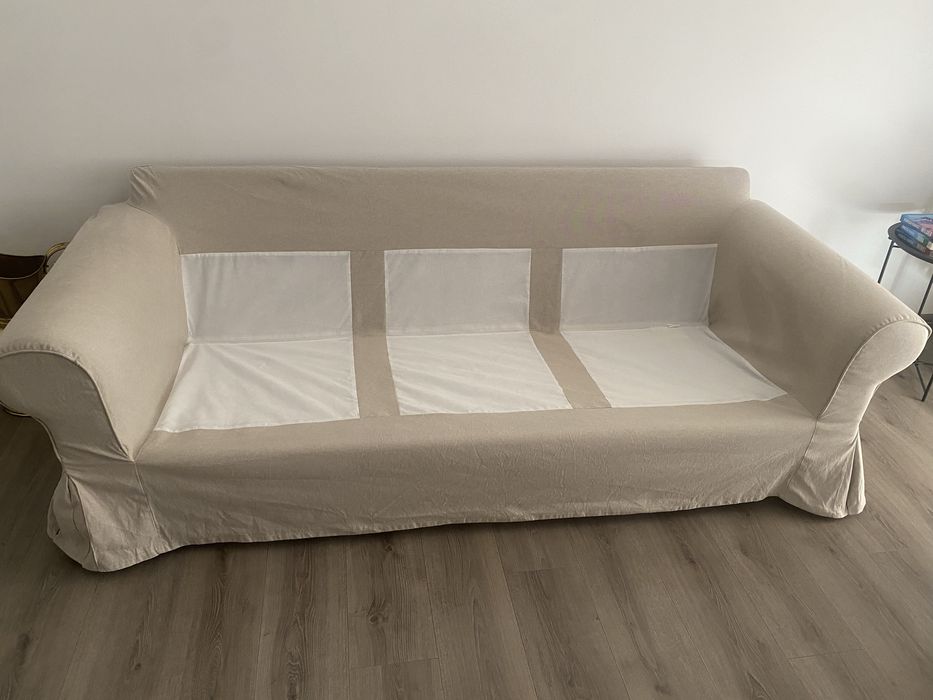 Vand canapea ikea si taburet Ektorp