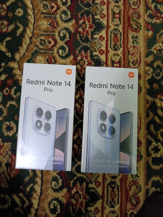 Redmi note 14 pro yengi upakovka