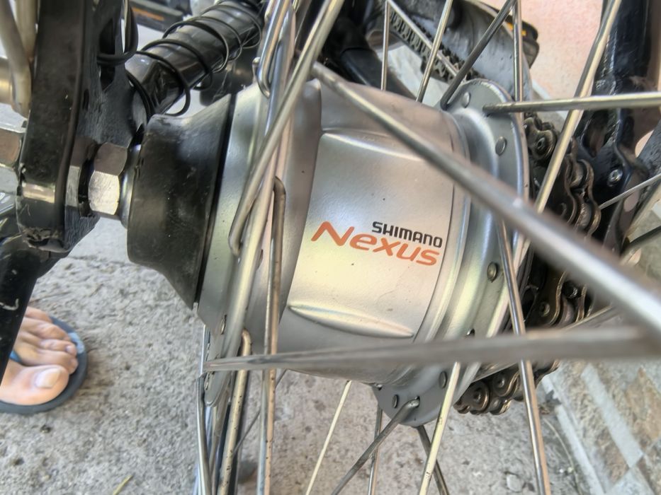 RIXE PANASONIC Електрически Велосипед Колело 28цола 8 скорости