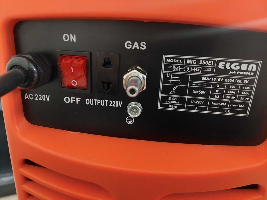 Комбиниран телоподаващ 250А СО2+Електрожен инвертор IGBT MIG/MAG и MMA