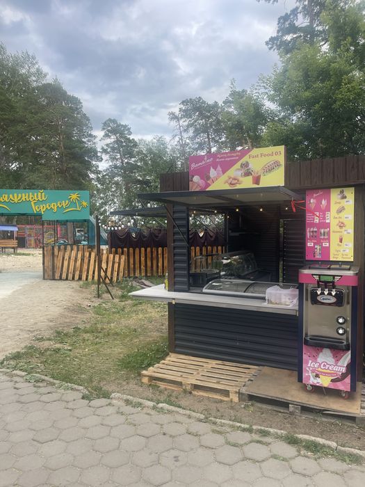 Киоск с оборудование