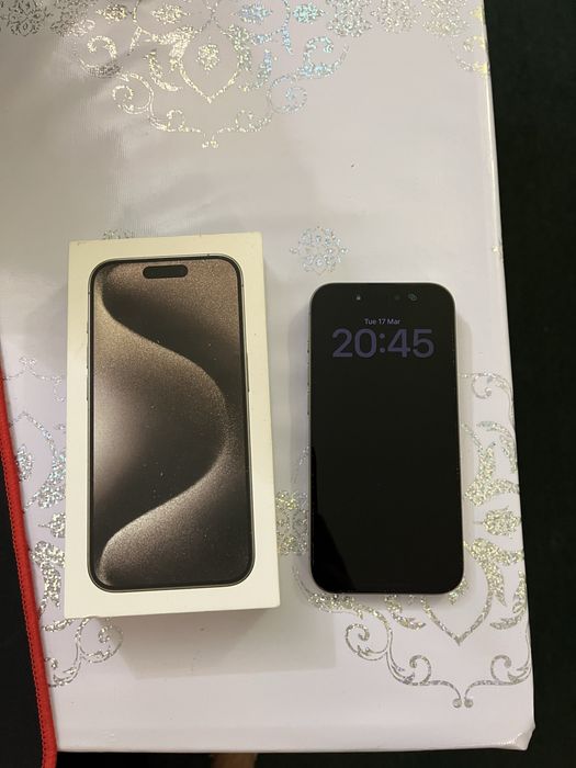 Продаю IPhone 15 pro 256gb titanium