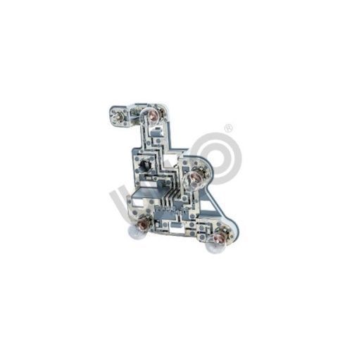 Soclu bec stopuri Mercedes Clasa C (W204), 03.2007-03.2011, Sedan, partea Stanga, Spate, P21W+PY21W+W5W; cu becuri; Omologare: ECE/SAE, ULO