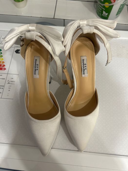 Свадебный туфли/ белая