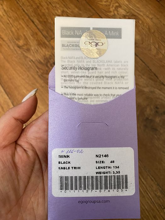 Продается новая ,норковая шуба