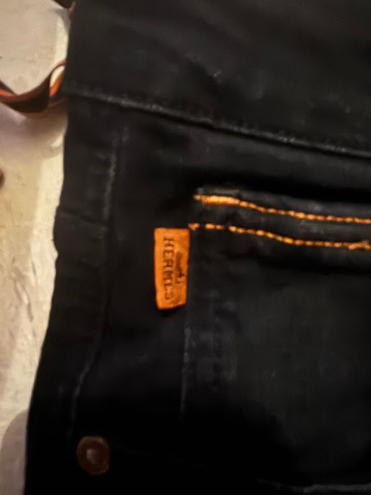 Hermes-Автентични чисто нови мъжки дънки 36/ХЛ размер