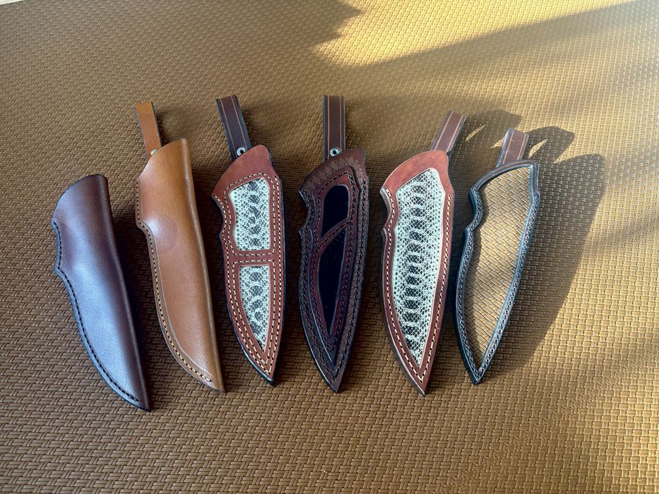 Ловни ножове ръчна изработка от дамаска стомана