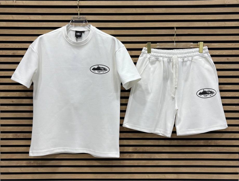 Ново! Corteiz / Essentials / Syna World / Denim Tears / Nike Tech Fleece / Sp5der / Stussy / Trapstar Летни Екипи Комплекти