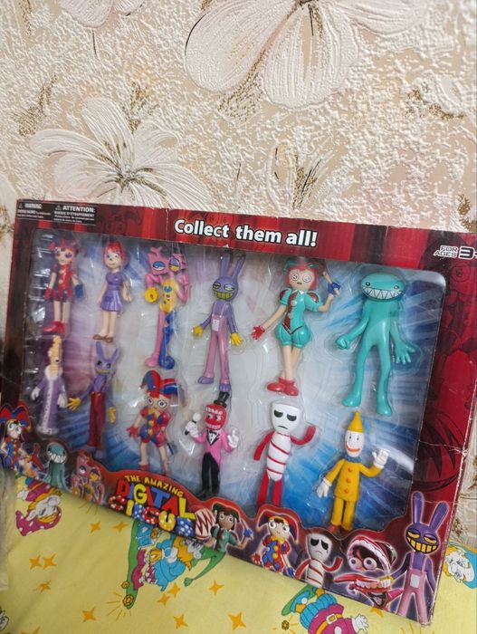 Игрушки Цифровой цирк фигурки