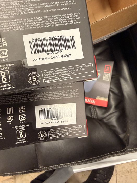 Ssd extern sandisk extreme 2tb v2 nou sigilat original