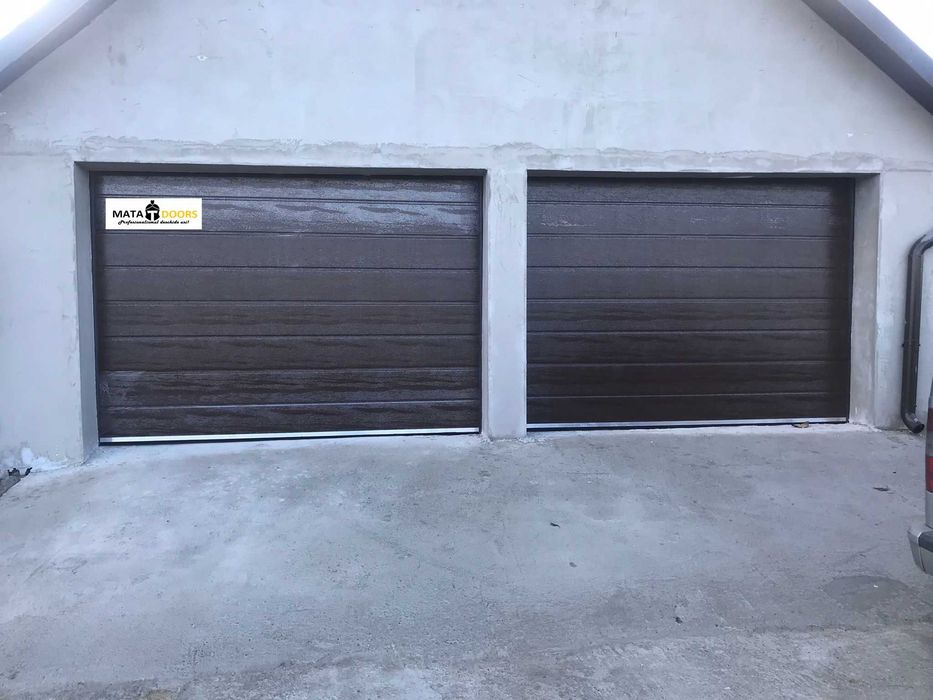 Usa L3xH3 gri.Usi sectionale/rezindetiale/industriale/garaj/hale