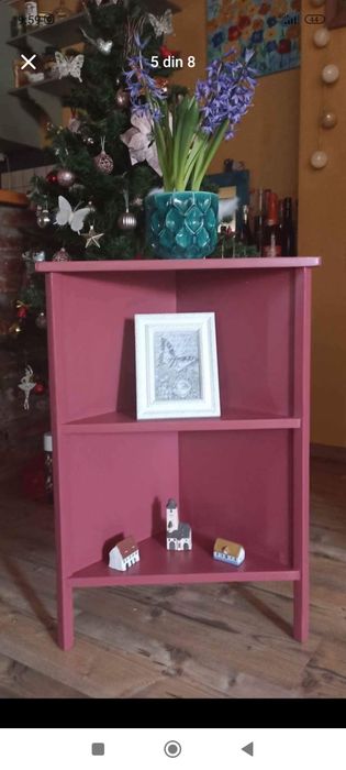 Măsuța accent și comodă de colț