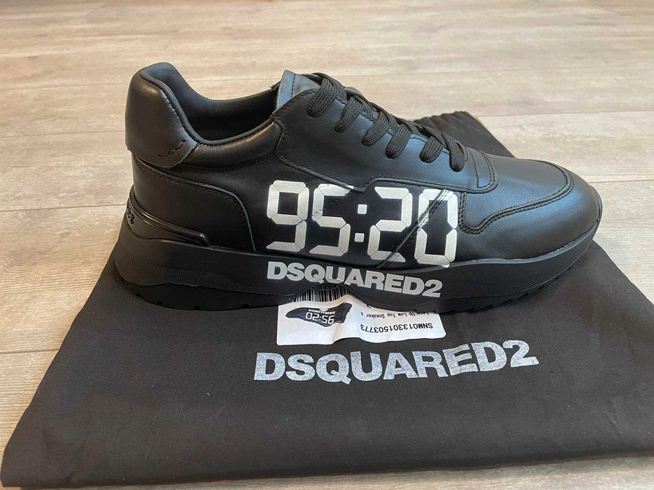 Мъжки обувки от естествена кожа DSQUARED2 D2 43 номер