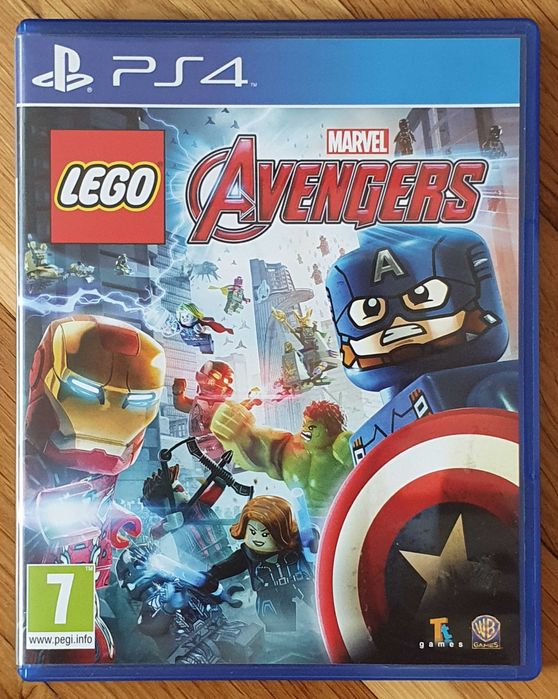 LEGO Marvel Avengers PS4 Playstation 4 Плейстейшън 5 игра PS5 PS ЛЕГО