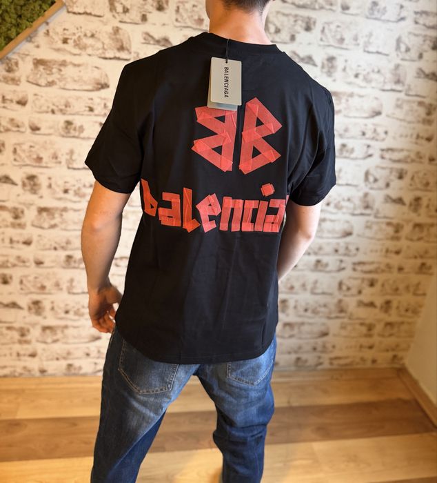 BALENCIAGA 100% качество Мъжки тениски