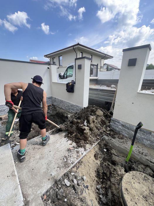 Frima de 3-5, 7 oameni necalificafi, muncitori!! Basculanta 3,5-7,5T