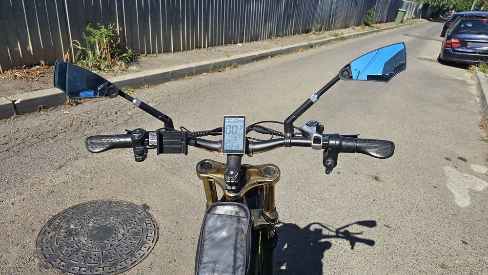 Bicicleta electrica 50km/h 2000w dual-motor fat bike ebike