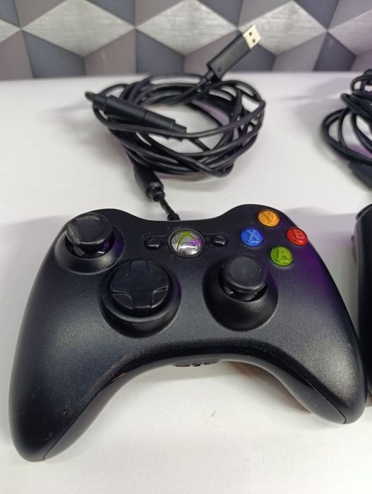 Set 2 x controler Xbox cu adaptor usb