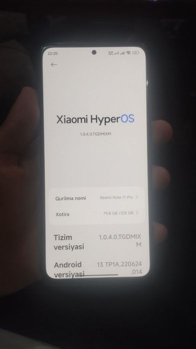 Redmi note 11 pro