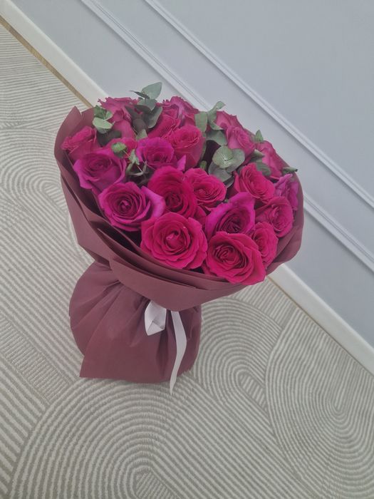Цветы,Роза 31шт,свежие