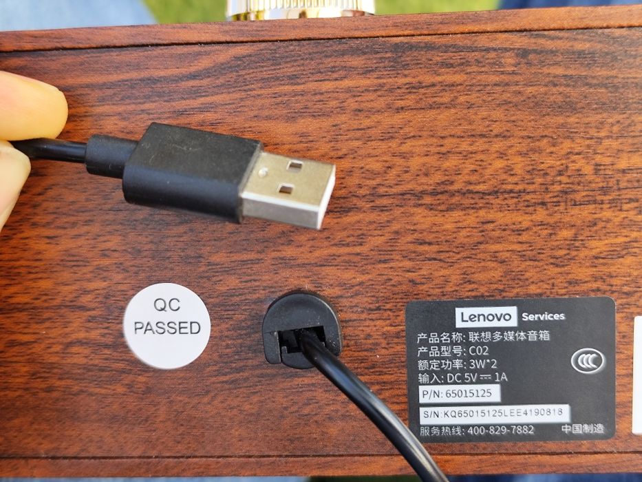 Boxa retro Bluetooth+usb Lenovo desktop speaker
