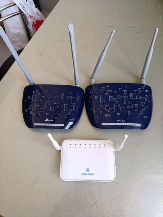Модем роутер tp-link б.у. рабочие