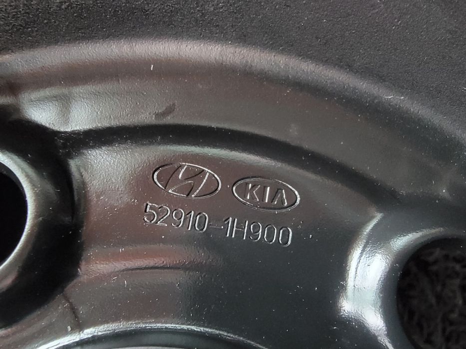 Roata rezerva slim Hyundai originala noua 125 80 15 5x114.3 CB 67.1