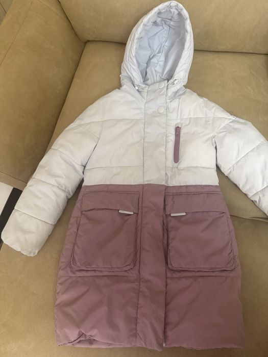 Куртка зимняя на девочку 140р.