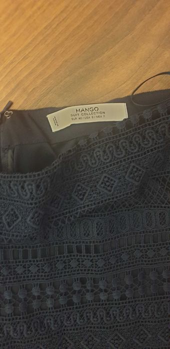 Fusta Mango din dantela 40