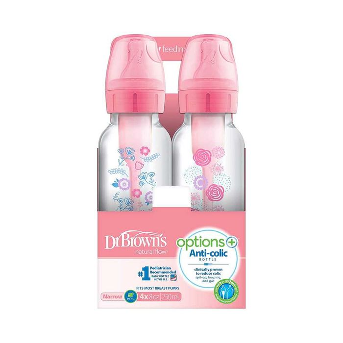 НОВИ! Бебешки шишета Dr.Brown`s Natural Flow Anti-Colik Options+8oz.