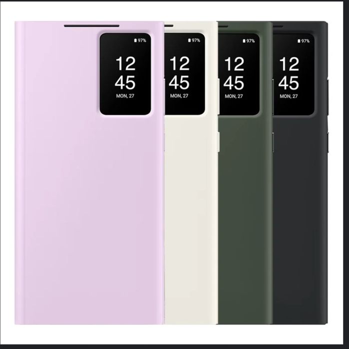 Чехол, Chexol S23 Ultra Smart View Wallet Case