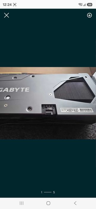 Placa Video GIGABYTE Radeon RX 6650 XT 8GB DDR6 GAMING OC